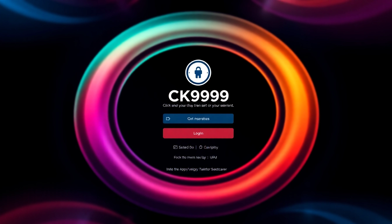 Guide to CK999 login process showing secure interface with user credentials input, emphasizing ease and security for seamless access.