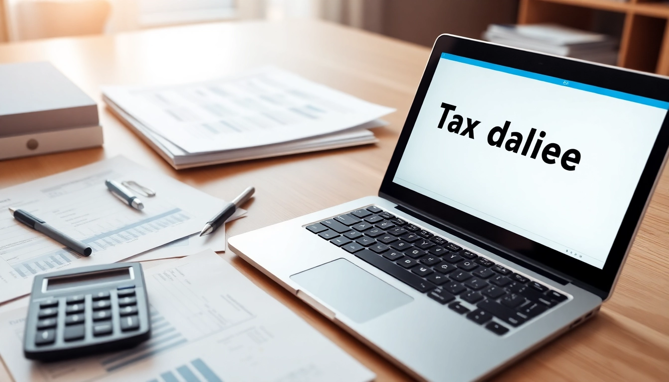 Financial professional reviewing tax guide document to optimize tax strategies and planning